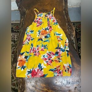 Paper moon small floral halter top